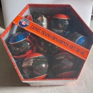Lionel Trains Philadelphia Railroad Ornaments Set of 14